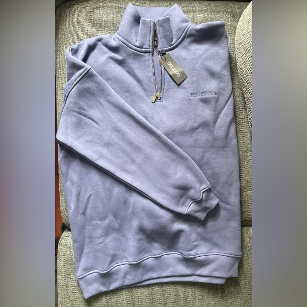 Boohoo Premium oversized Sweatshirt + Joggers set for tall girls